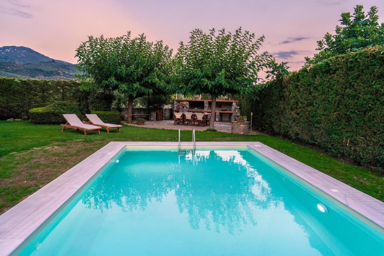 Villa Chariklia'S House With Private Pool Káto Lekhónia Exterior foto